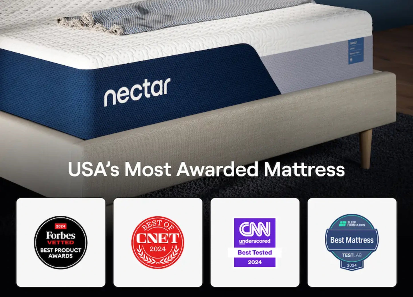 Nectar Classic Memory Foam | Medium-Firm