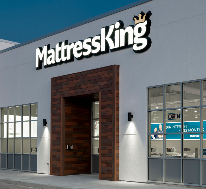 Mattress King Storefront