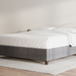 Charcoal Upholstered Eastman Platform Bed - Sleek and Stylish