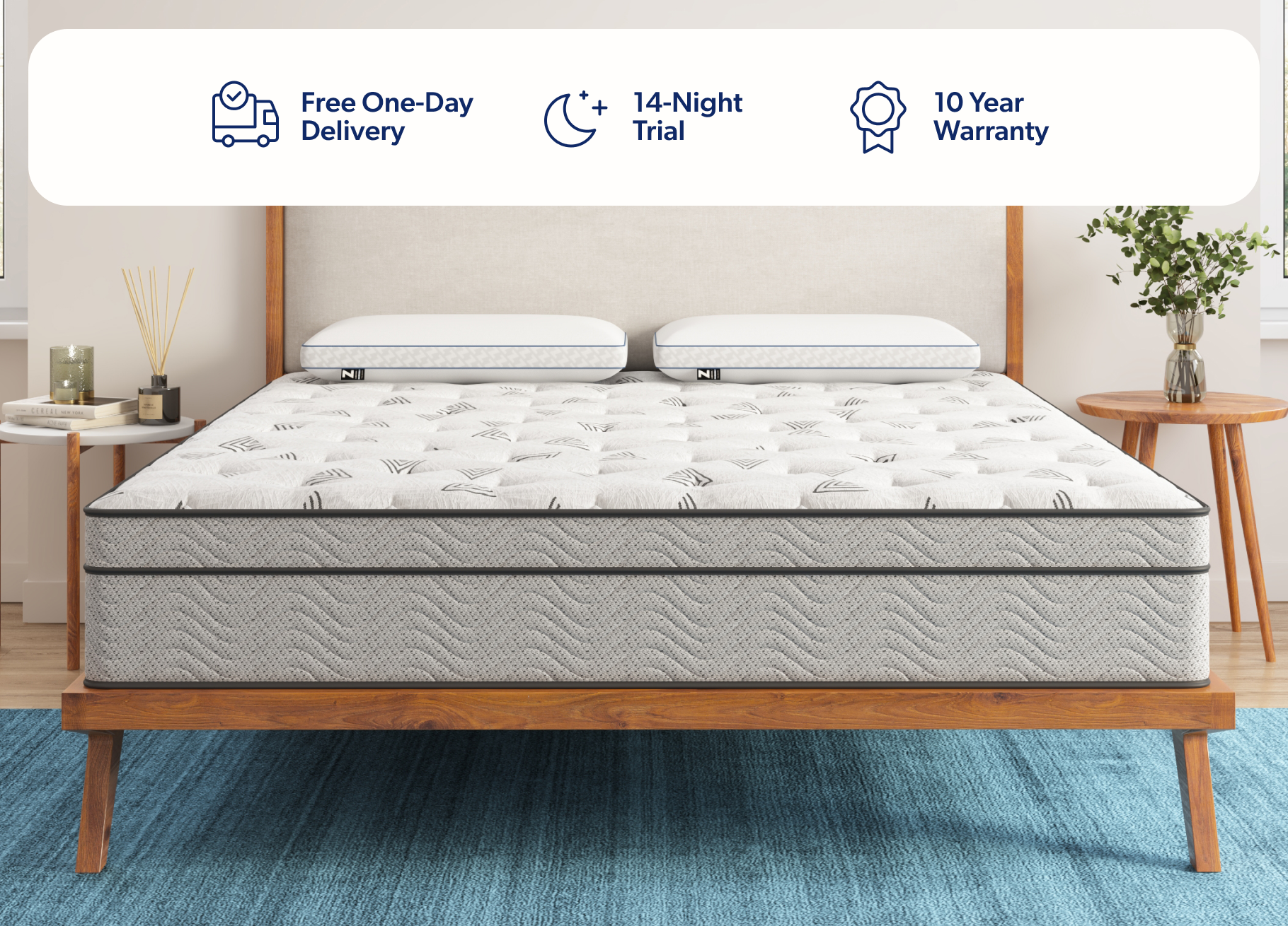 5900 Mattress Fast One Day Delivery Mattress King