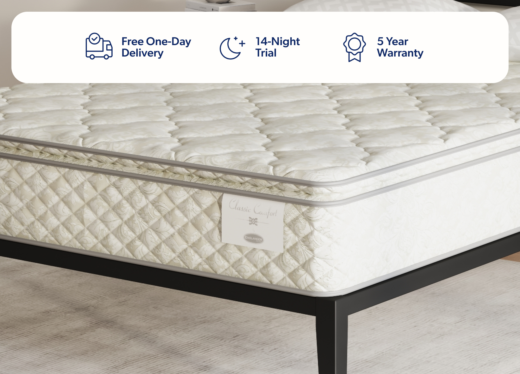 Cascade Medium Mattress Affordable Comfort Mattress King OK