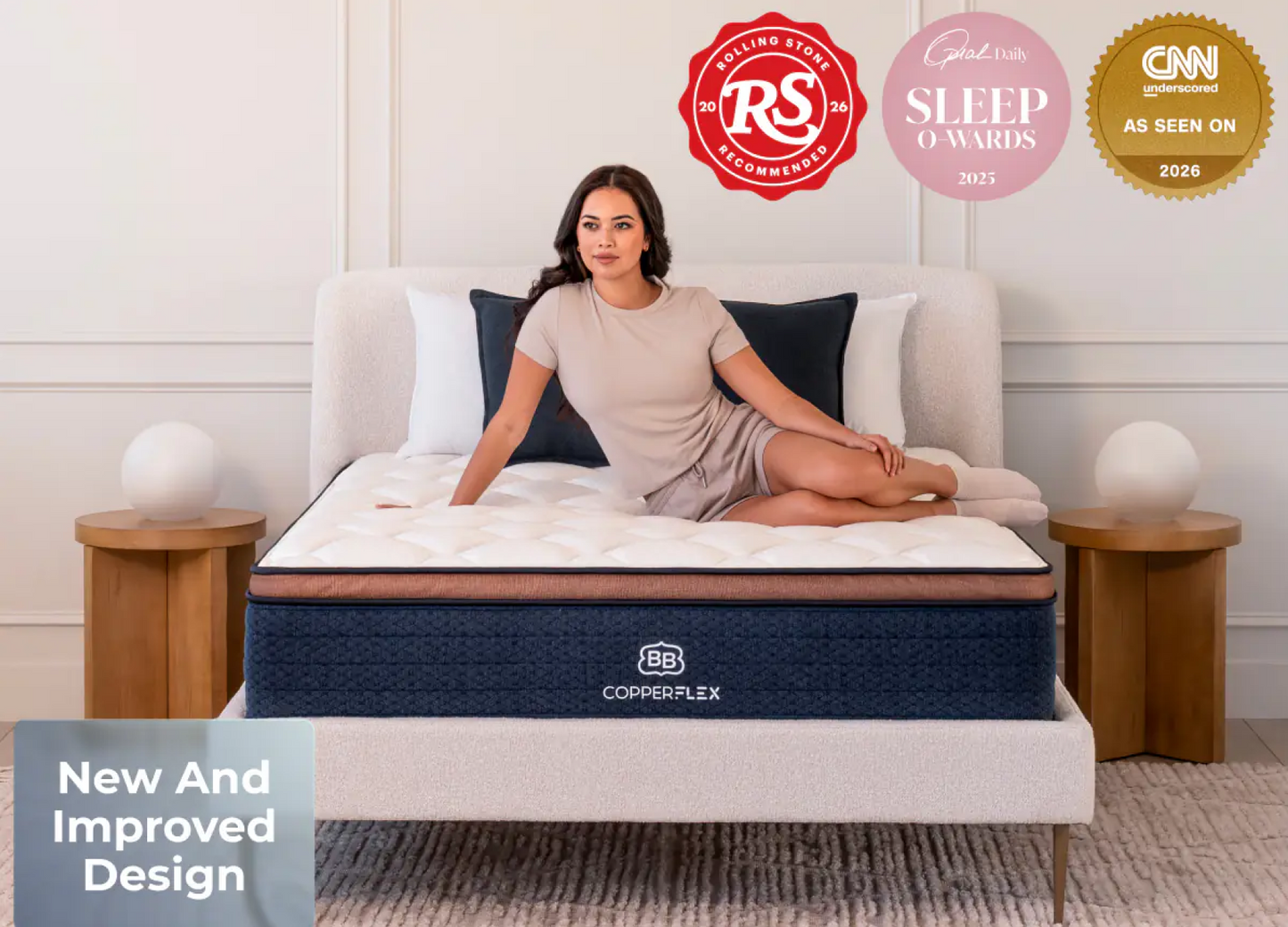 CopperFlex Hybrid Pro Medium Hybrid Mattress