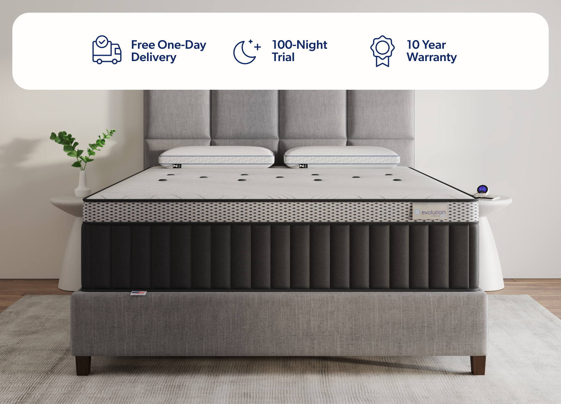 NXT 5000 Plush Luxury Mattress for Back Pain Mattress King