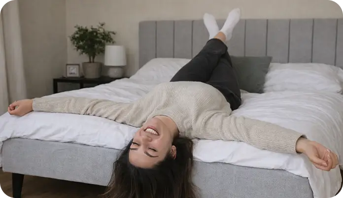 Five-star customer review for Mattress King mattress shopping experience