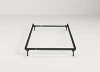 Front View of the Twin/Full Metal Bed Frame | Mattress King