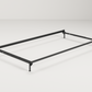 Twin/Full Metal Bed Frame in Studio Setting | Mattress King