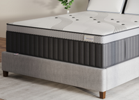 NXT 4000 Latex Gel Memory Foam Premium Hybrid front view of the mattress - Mattress King