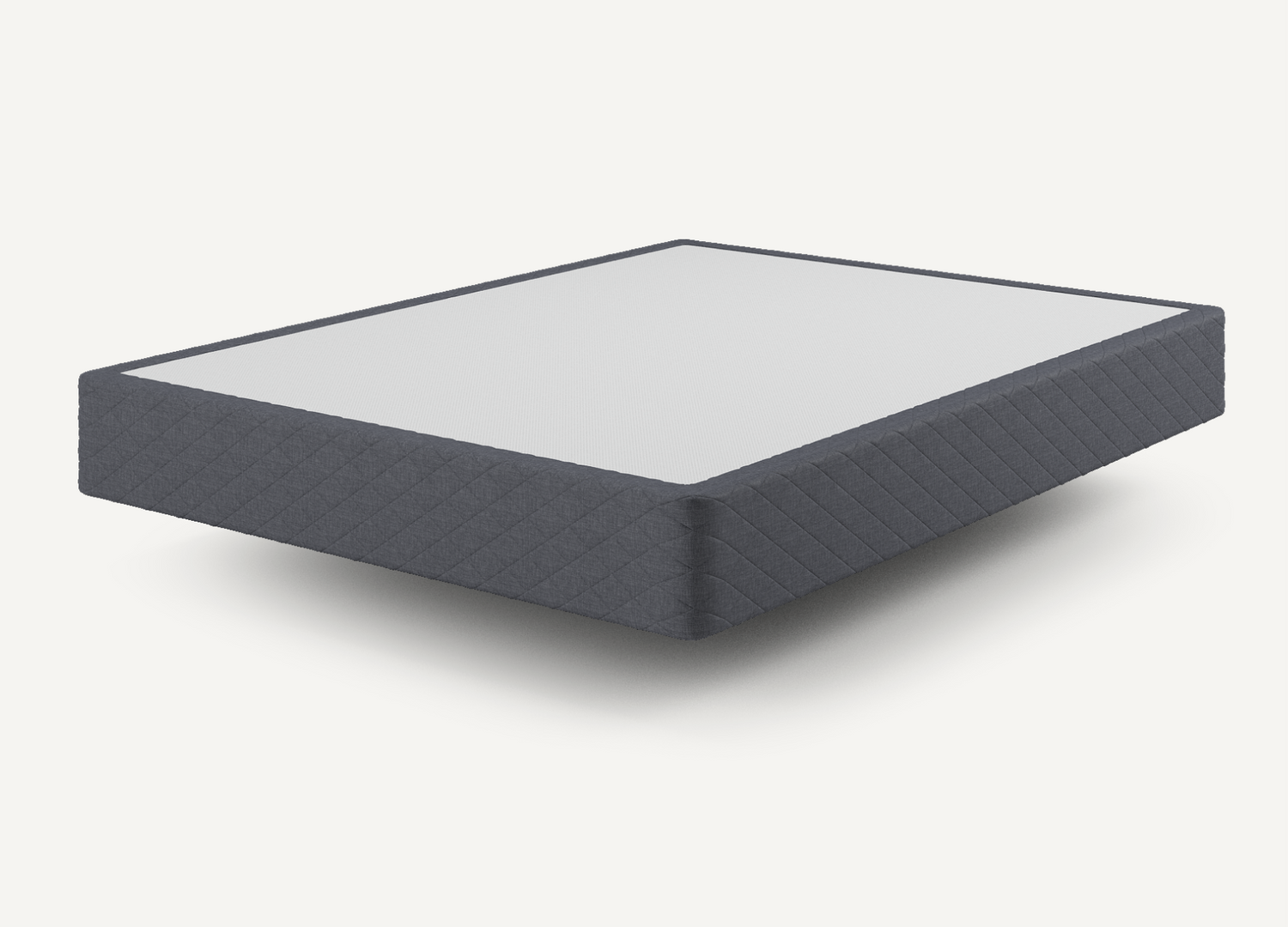 9 Inch Wood Foundation(boxspring alternative) at an Angle View - Mattress King
