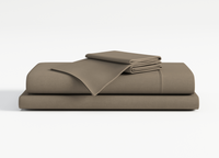Soft Brushed Microfiber Sheets and Pillowcases with Quality Detail | Chocolate - Mattress King