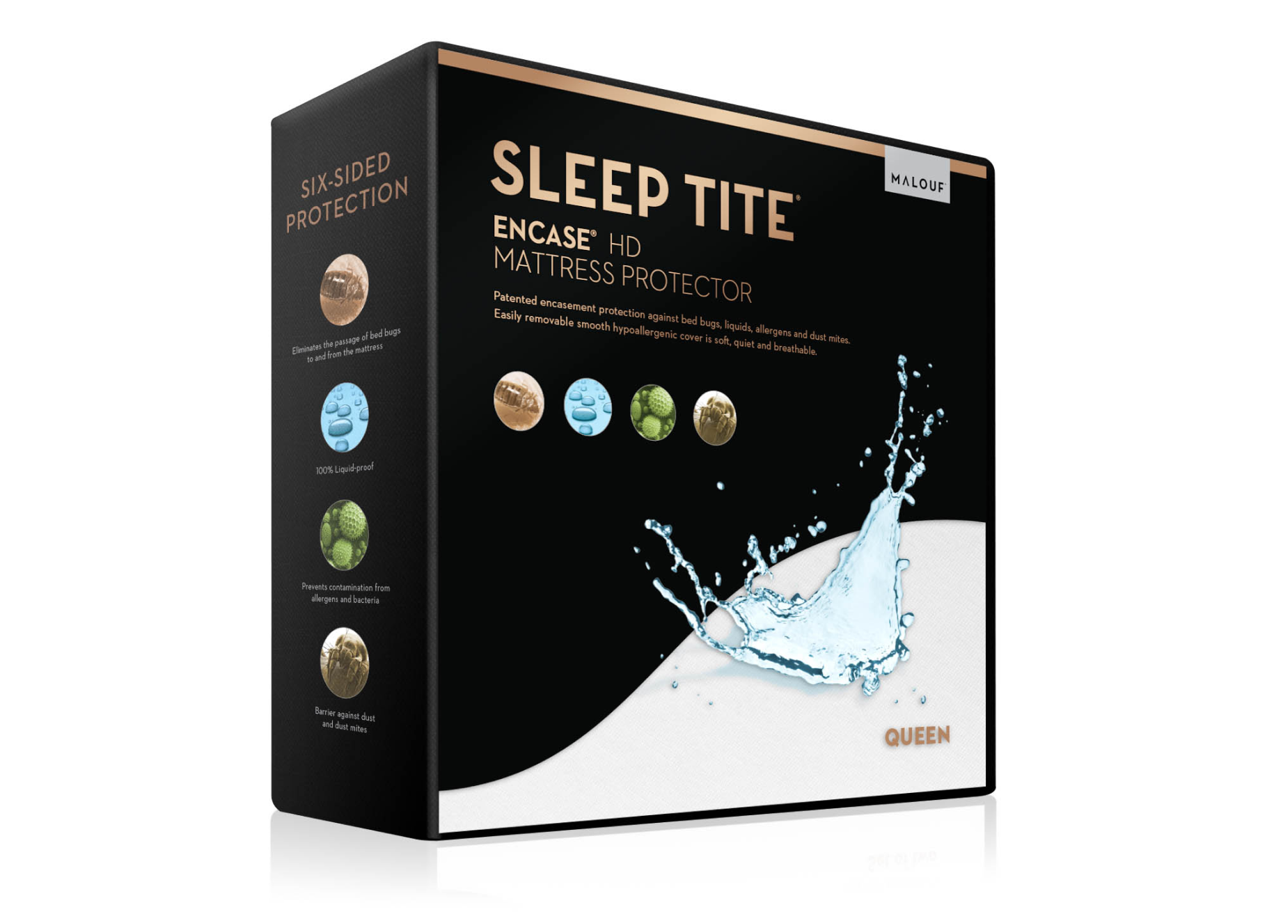 Encase HD mattress protector in Sleep Tite packaging - Mattress King
